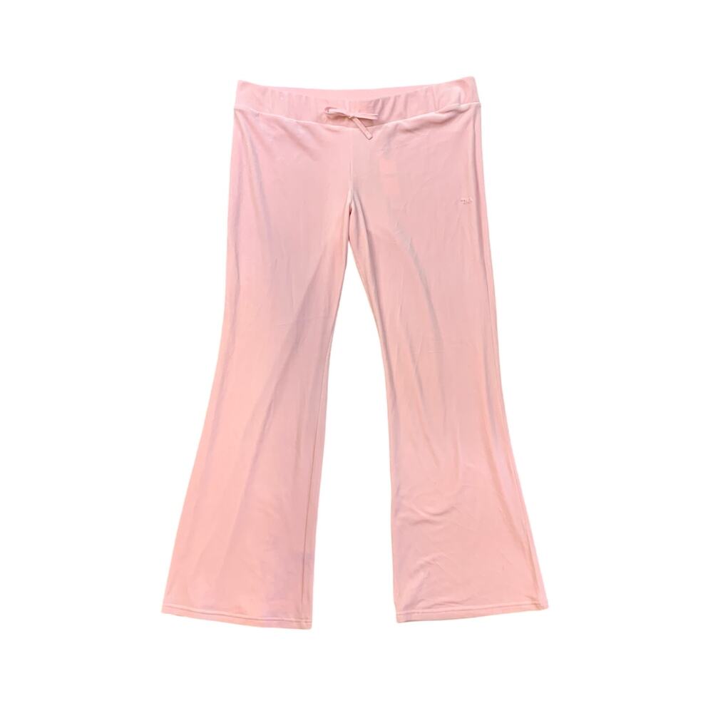 Tna Pants Women XL Courtney Villa Pink Rose Villa Velvet Drawstring Aritzia